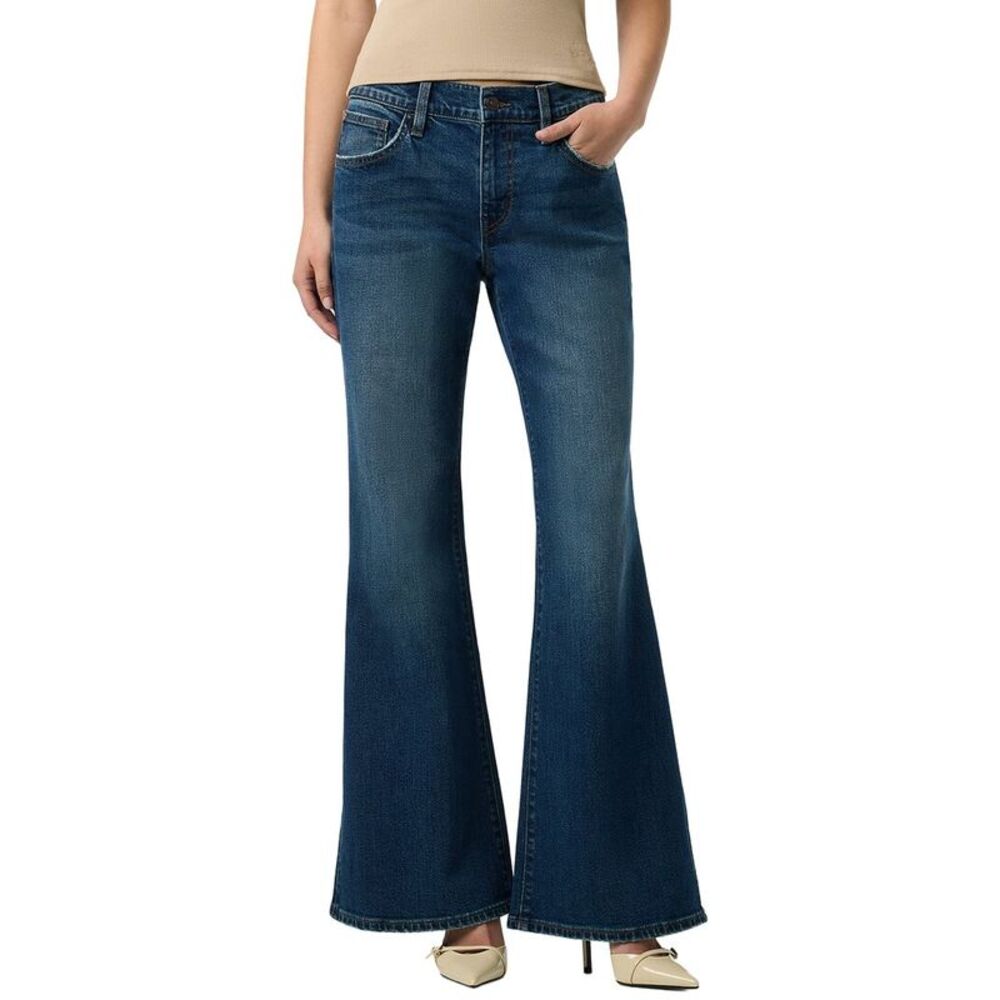 Hudson Jeans Womens  Hailey Low Rise Flare Pant